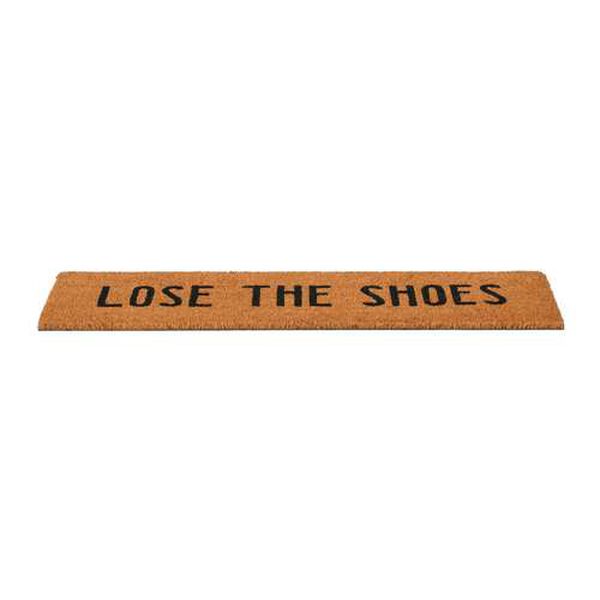 Natural Lose The Shoes Natural Coir Step Doormat, image 3