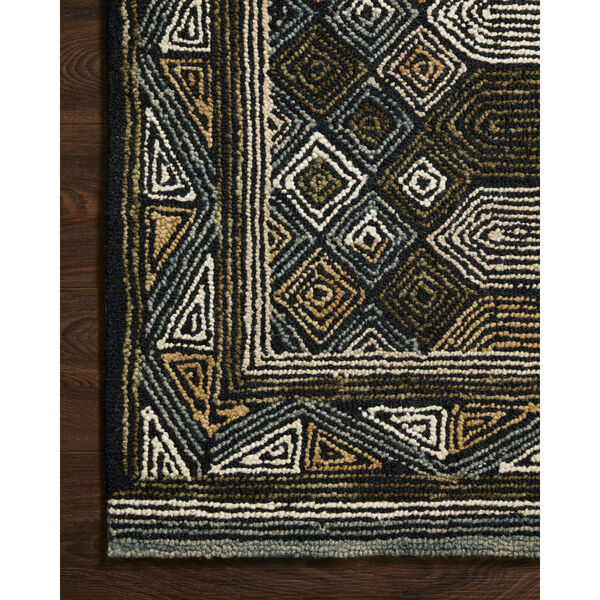 Berkeley Teal and Multicolor Area Rug, image 2