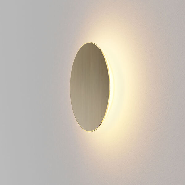 Ramen Brushed Nickel 9-Inch LED Outdoor Wall Sconce, image 1