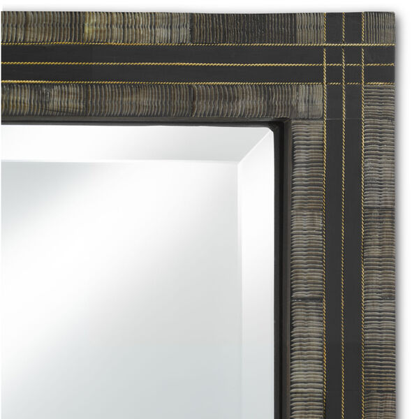 Gregor Brass Large Wall Mirror, image 3