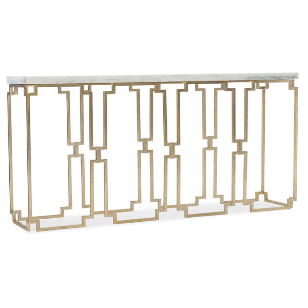 Evermore Gold Console Table, image 1