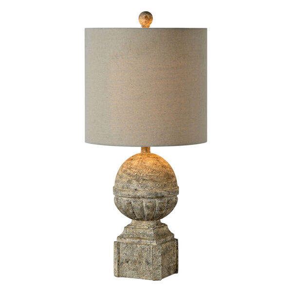 Clara Faux Stone One-Light 29-Inch Table Lamp Set of Two, image 1