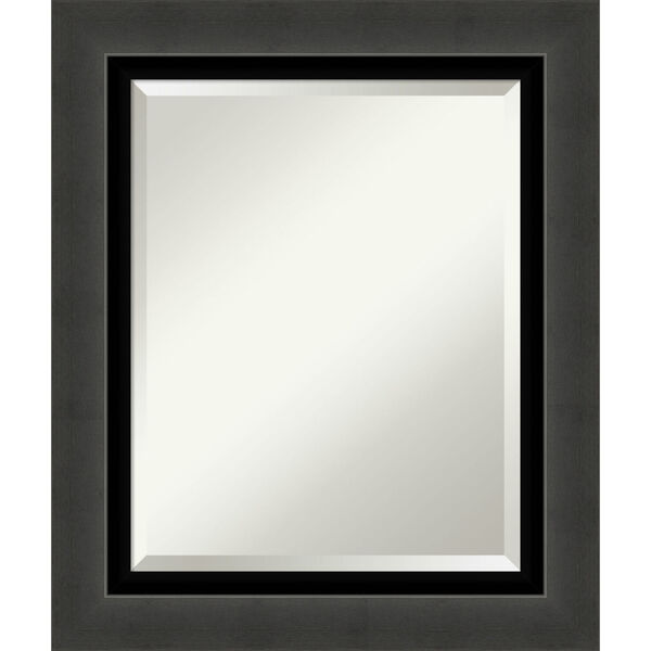 Tuxedo Black 22W X 26H-Inch Bathroom Vanity Wall Mirror, image 1