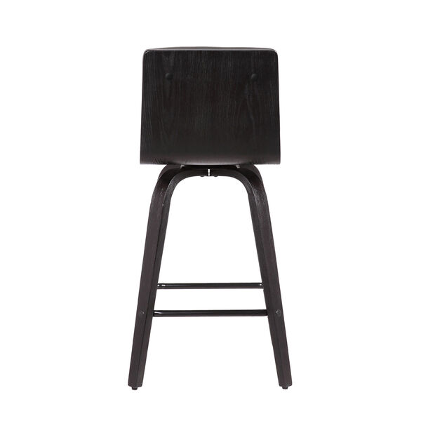 Vienna Black and Gray 26-Inch Counter Stool, image 2