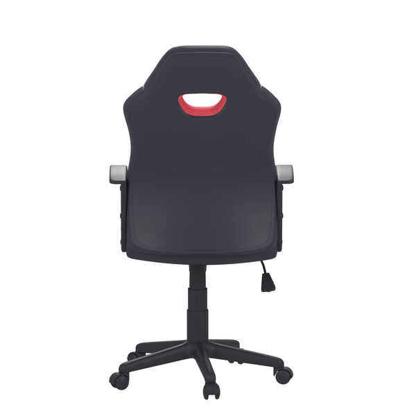 Hendricks Red Gaming Office Chair with Vegan Leather, image 6