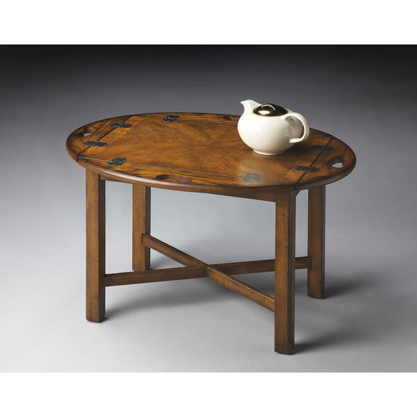 Carlisle Vintage Oak Butler Table, image 1