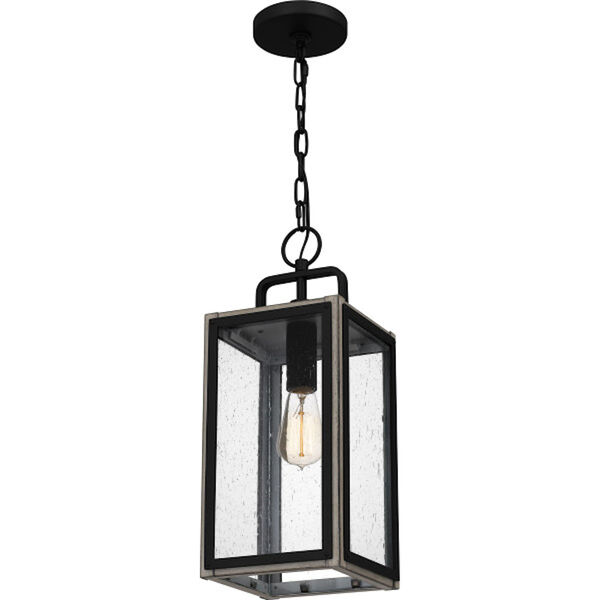 Bramshaw Matte Black One-Light Outdoor Lantern, image 4