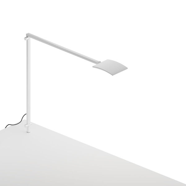 Mosso White LED Pro Desk Lamp with Through-Table Mount, image 1