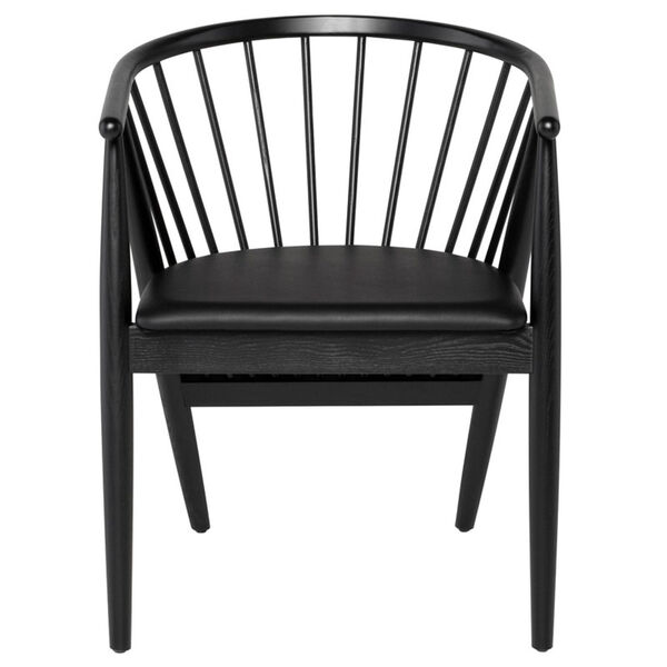 Danson Black Dining Chair, image 1