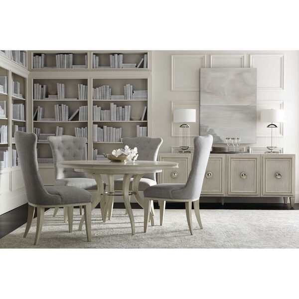 Allure Manor White High Back Dining Chair, image 5