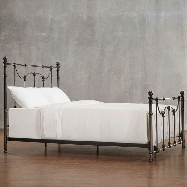 Shiloh Bronzed Black Full Complete Bed, image 2