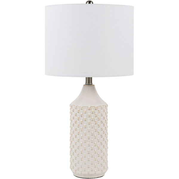 Jessore White Table Lamp, image 1