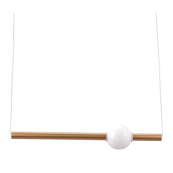 Adeo Brass LED Pendant, image 3