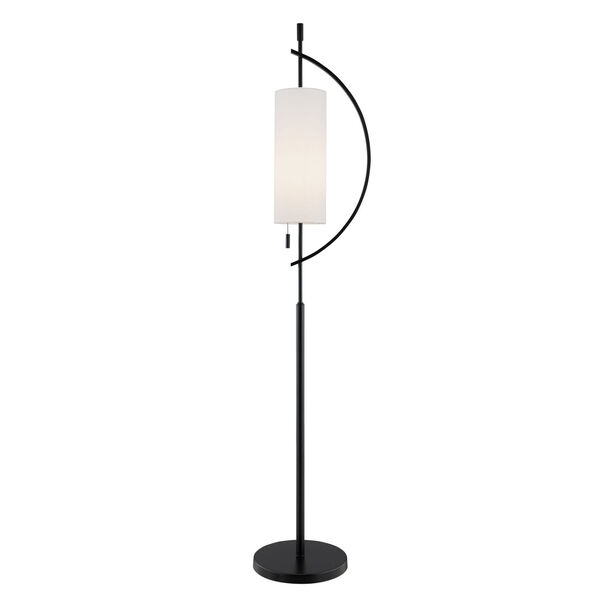 Renessa Black One-Light Floor Lamp, image 1