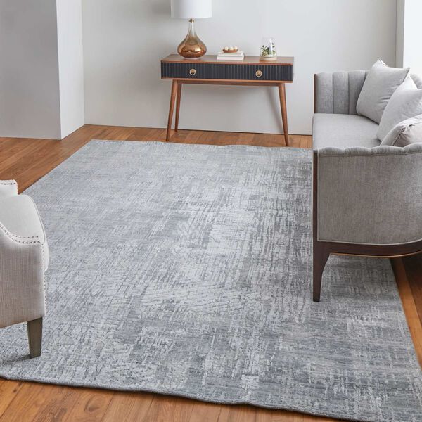 Eastfield Blue Silver Area Rug, image 3