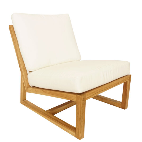 Marina Natural Beige Lounge Chair, image 1