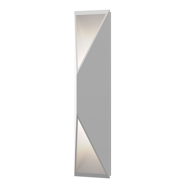 Prisma Textured White LED 5-Inch Wall Sconce, image 1
