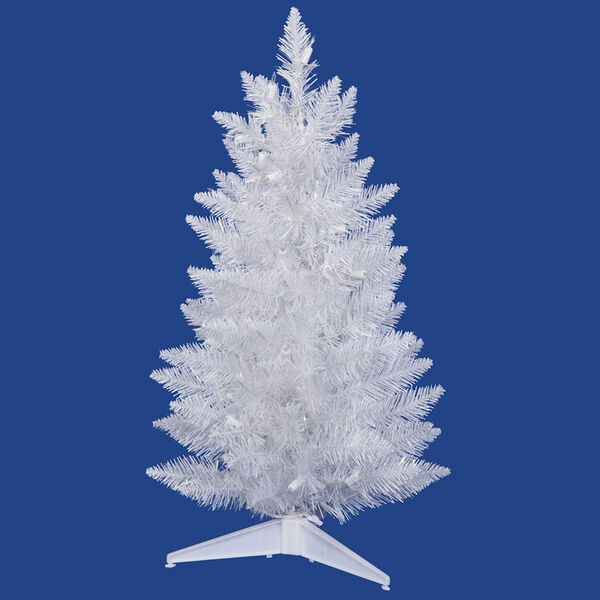 Sparkle White 5 Foot Spruce Pencil Tree, image 1