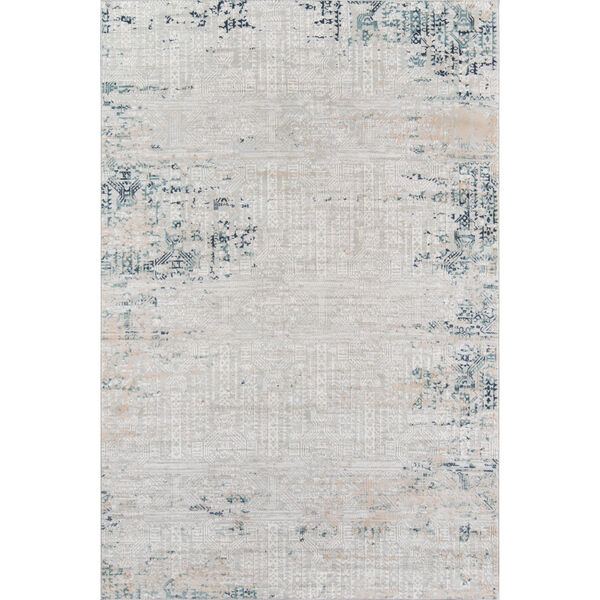 Genevieve Silver Rectangular: 5 Ft. 1 In. x 7 Ft. 7 In. Rug, image 1