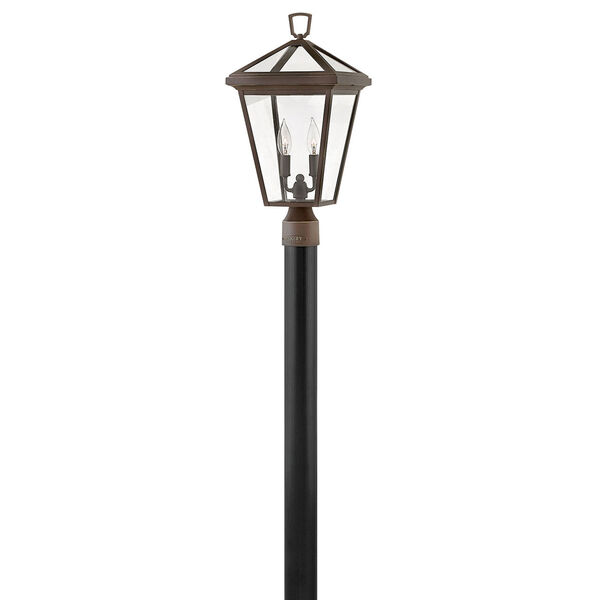 Alford Place Oil Rubbed Bronze Two-Light LED Outdoor Post Mount, image 1