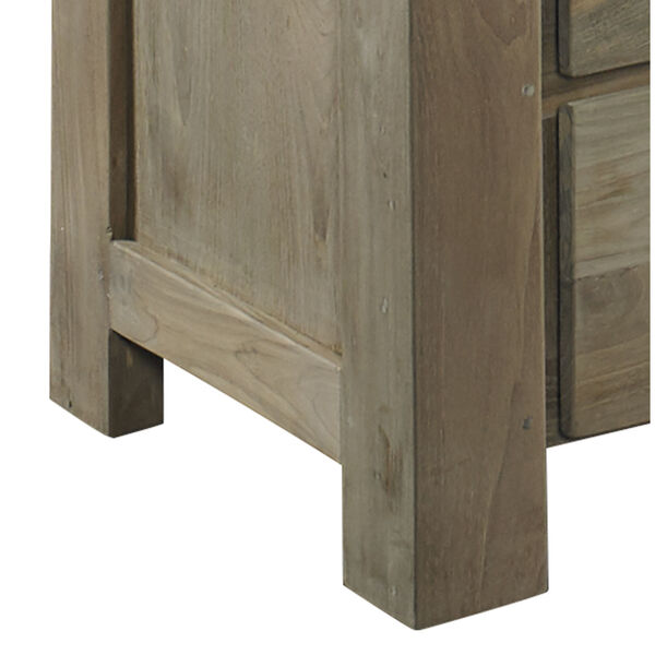 Stockholm Natural Recycled Teak Chest, image 3