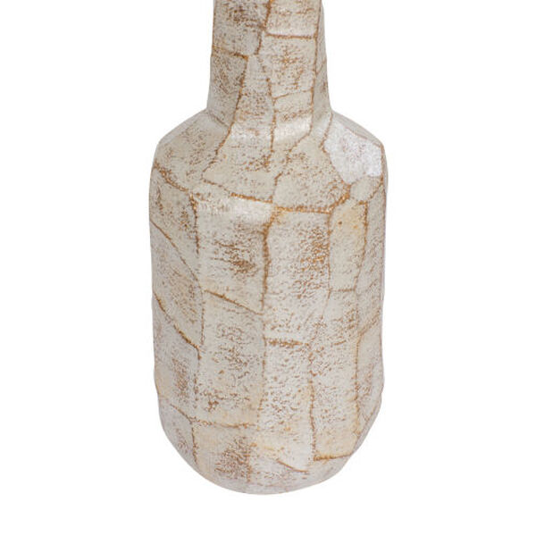 Takko Slate Brown White Ceramic Vase, image 3
