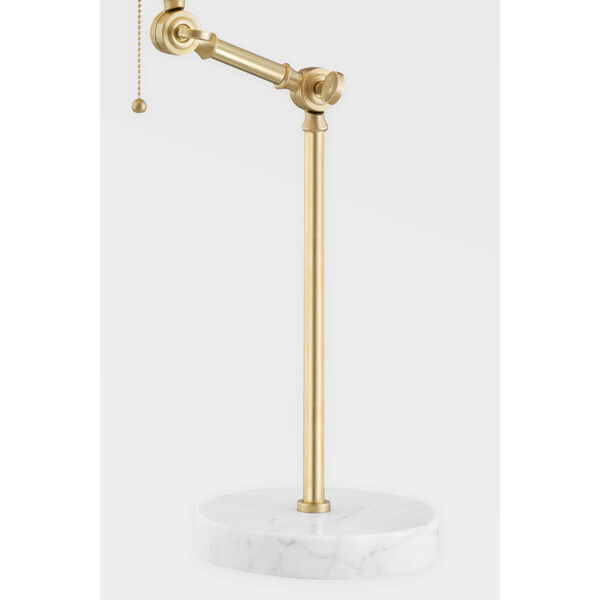 Essex Aged Brass One-Light Table Lamp, image 4