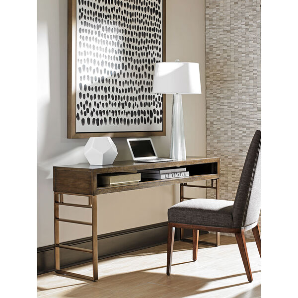 Cross Effect Mocha and Bronze Kinetic Office Console, image 2