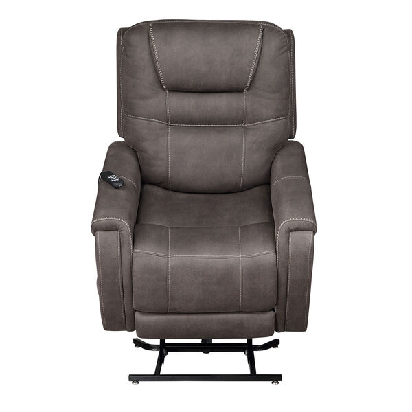 Brisbane Grey Power Lift Chair with Heat, image 2