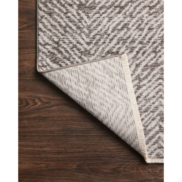Vance Taupe and Dove Textured Area Rug, image 6
