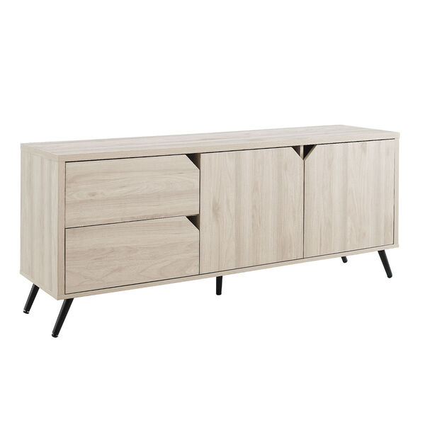 Victor Birch TV Stand with Two Doors and Drawers, image 1