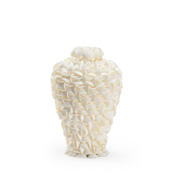 White  Shelled Vase, image 1
