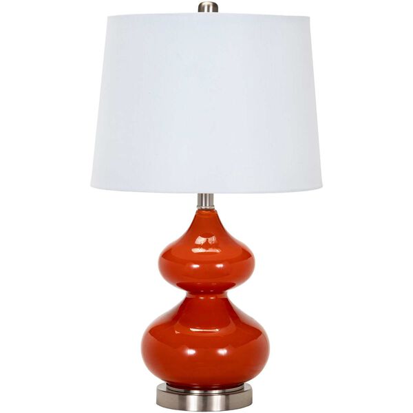 Foligno Red One-Light Table Lamp, image 1