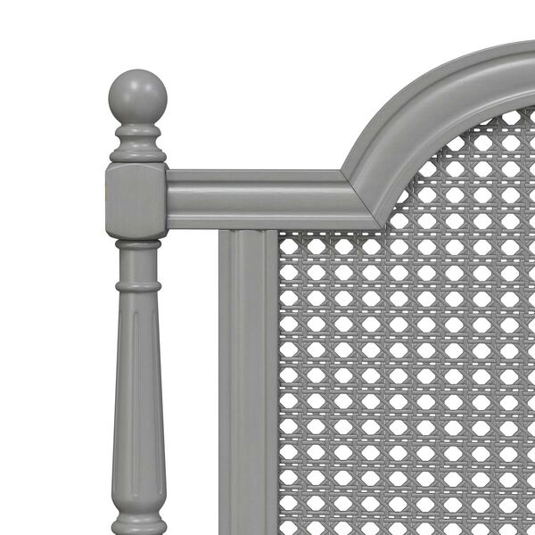 Melanie French Gray Queen Headboard with Frame, image 9