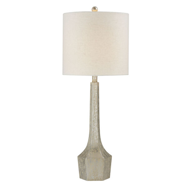 Maya Grey with Silver Wash One-Light Table Lamp, image 1