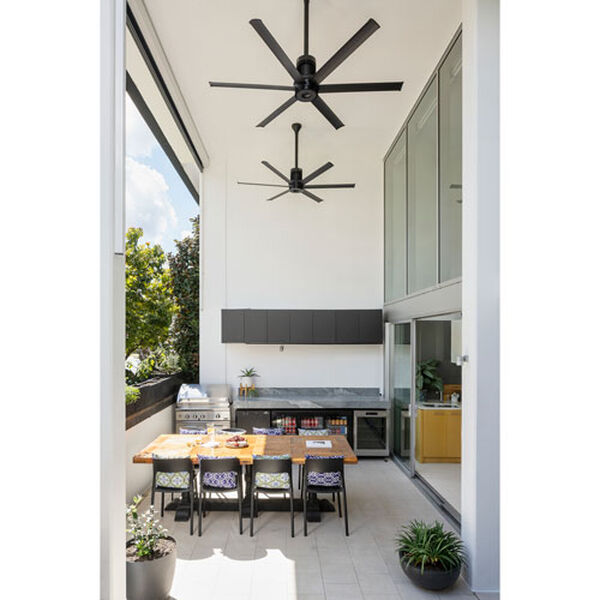 i6 Black 60-Inch Direct Mount Smart Ceiling Fan, image 3
