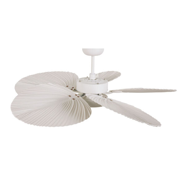 Lucci Air Bali Antique White 52-Inch One-Light Energy Star DC Ceiling Fan, image 4
