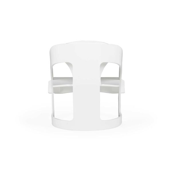 Beverly Grove White Acrylic Chair, image 5
