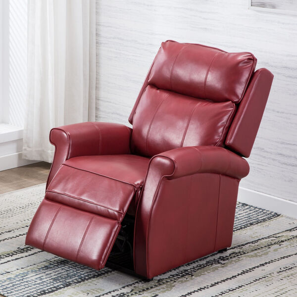 Lehman Red Traditional Lift Chair, image 6