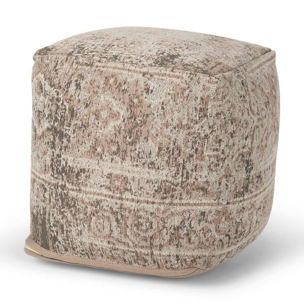 Khloe Small Taupe Pouf, image 1