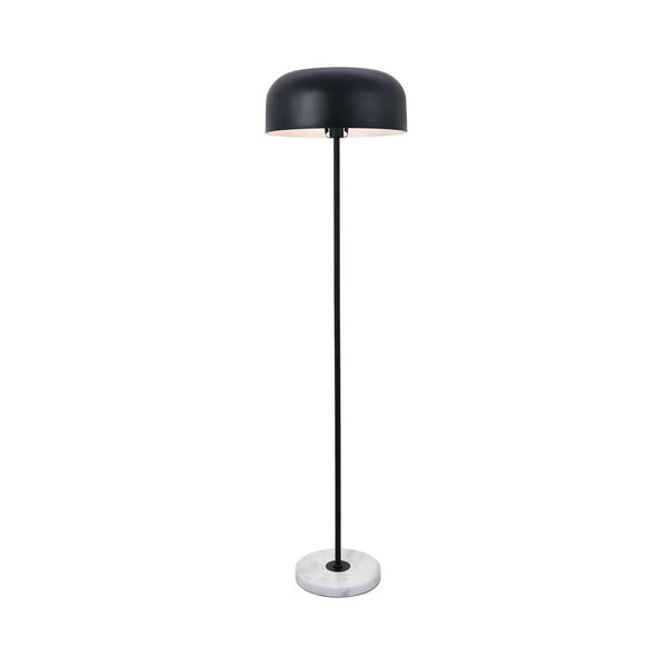 Exemplar Black and White 17-Inch One-Light Floor Lamp, image 5