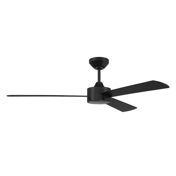 Provision Flat Black 52-Inch Ceiling Fan, image 1