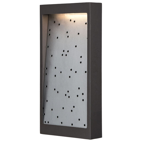 Pinball Sand Bronze 14-Inch One-Light Outdoor LED Wall Sconce, image 1
