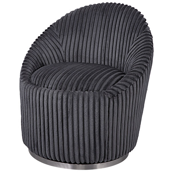 Crue Gray Swivel Chair, image 3