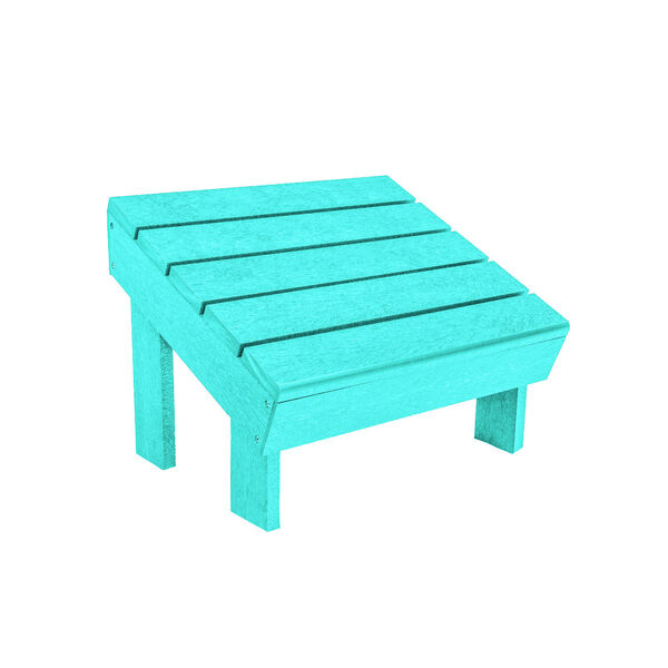 Generation Turquoise Outdoor Footstool, image 1