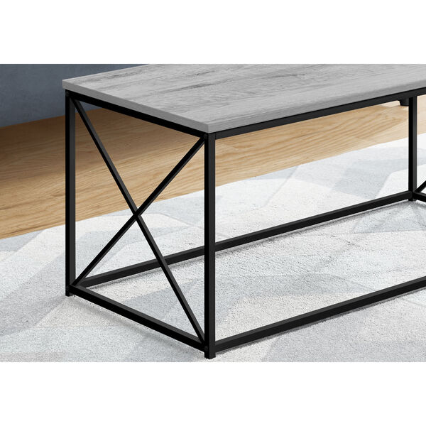 Grey and Black Coffee Table, image 3