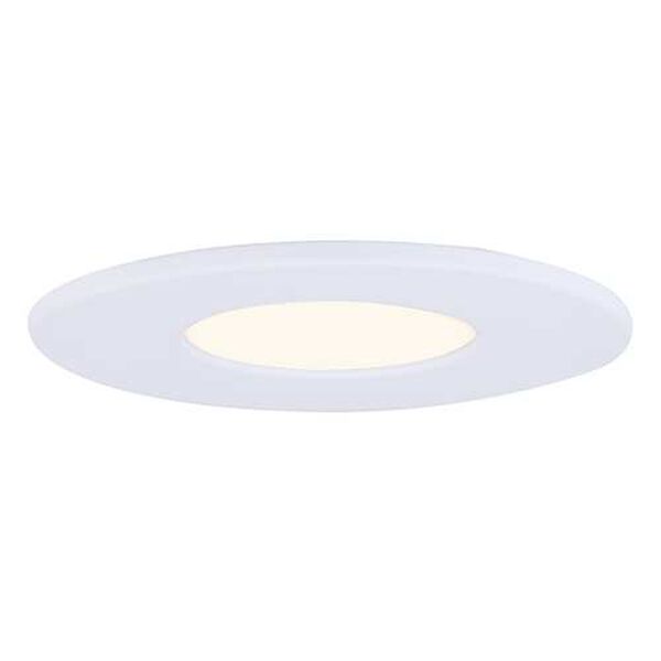 White Five-Inch LED Disk Light, image 3