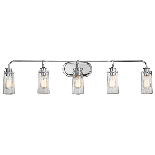 Braelyn Chrome Five-Light Wall Sconce, image 2