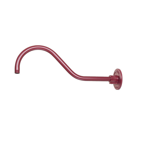 R Series Satin Red 22-Inch Goose Neck, image 1