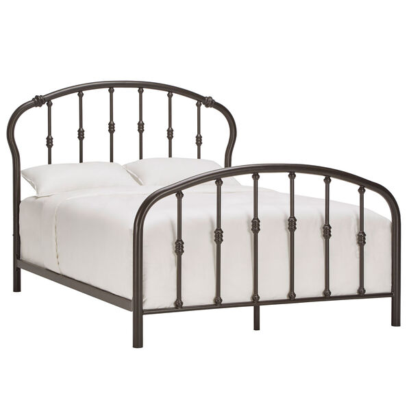 Caledonia Victorian Queen Metal Bed, image 2